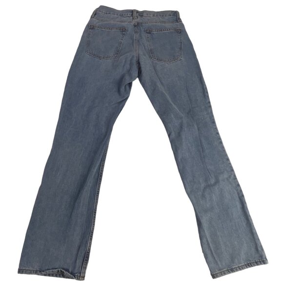 Old Navy Men's Straight Fit Jeans Light Wash 30x30 Blue 100% Cotton Denim - Picture 2 of 7